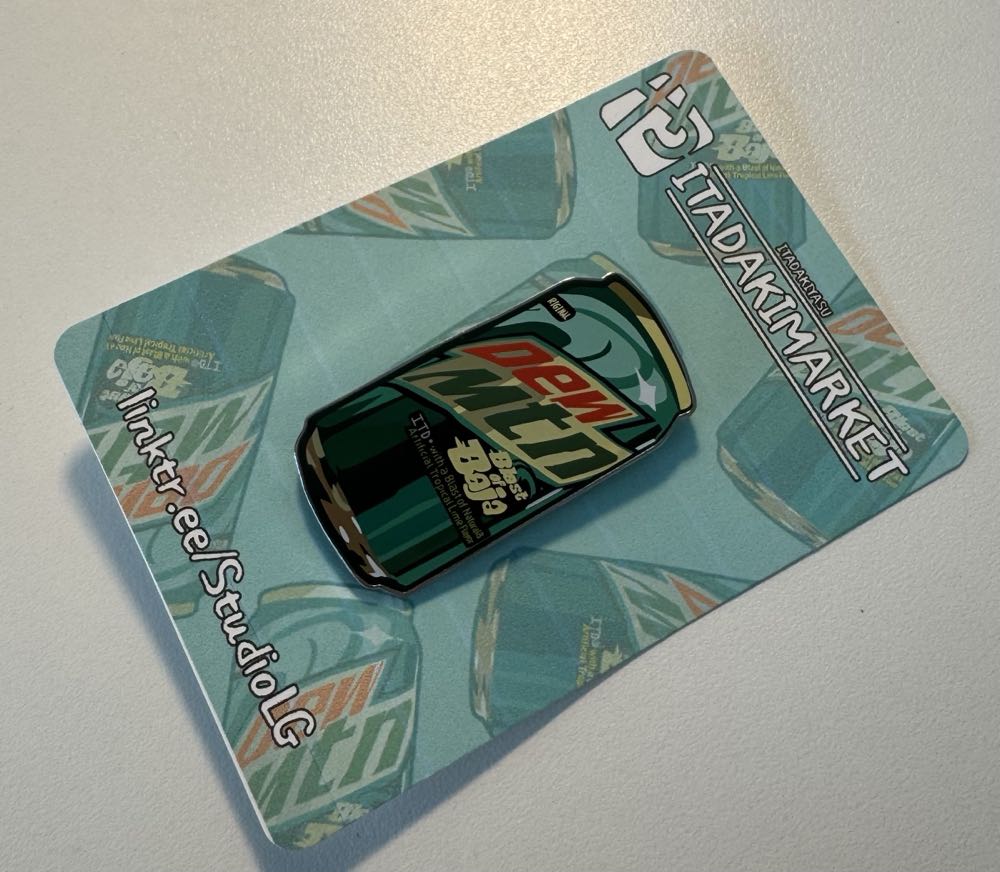 Dew Mtn  pin collectible - Main Image 2