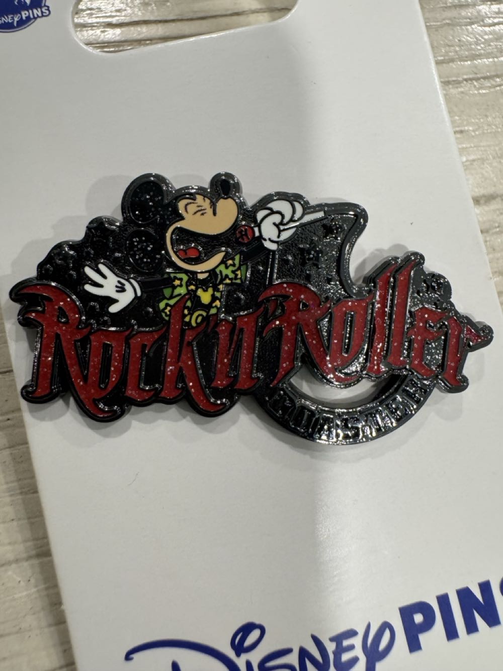 Rock N Roller Coaster Mickey Mouse  pin collectible [Barcode 400974568726] - Main Image 3