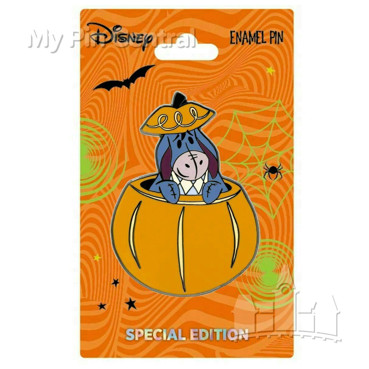 Halloween - PALM - Eeyore - Giant Pumpkin - Winnie the Pooh - Pin pin collectible - Main Image 3