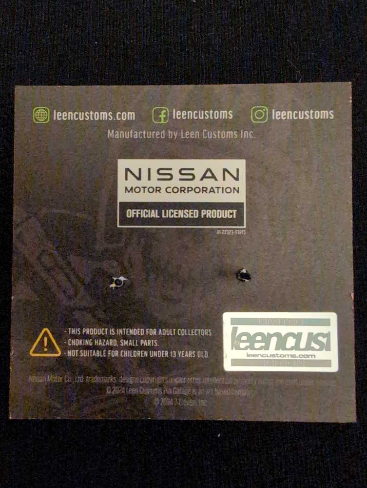 Leen Customs Nissan Skyline GT-R R32  pin collectible - Main Image 2