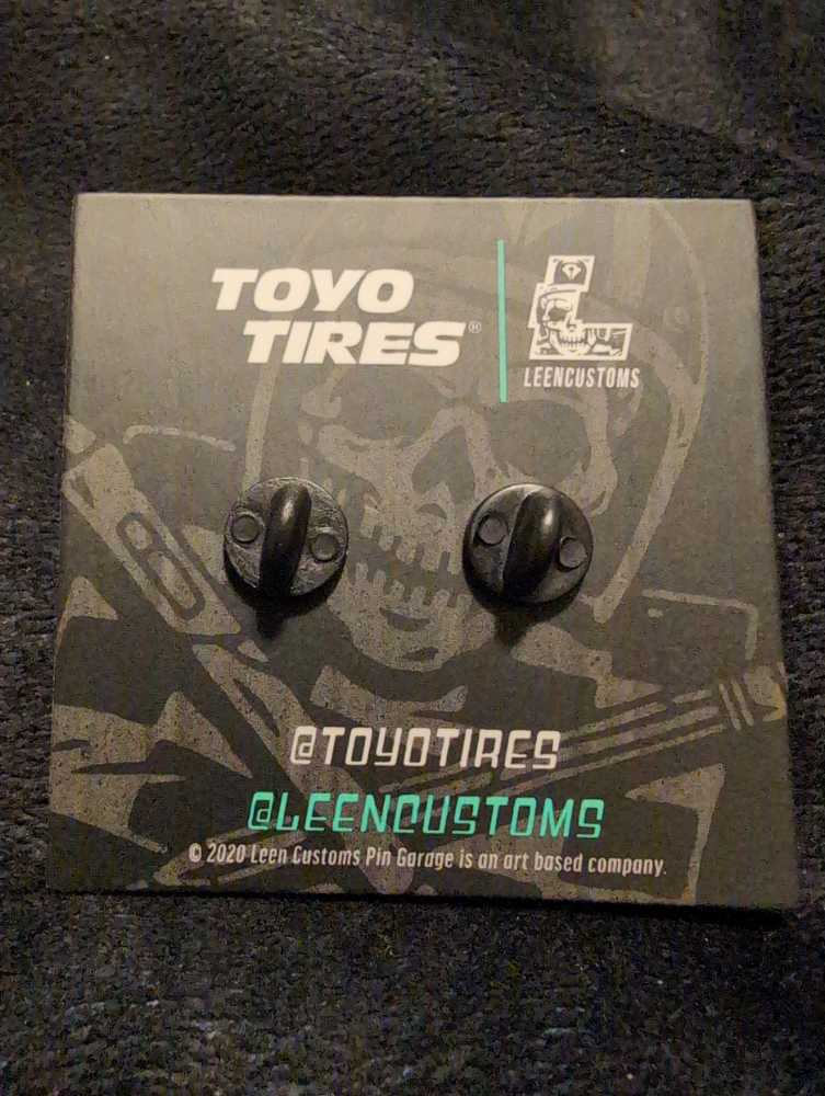 Leen Customs Toyota GR Supra Toyota Tires   pin collectible - Main Image 2