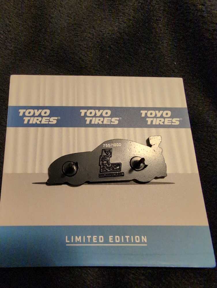 Leen Customs Toyota GR Supra Toyota Tires   pin collectible - Main Image 3