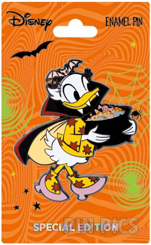 Halloween - PALM - Daisy Duck - Vampiress with candy cauldron - Pin pin collectible - Main Image 2