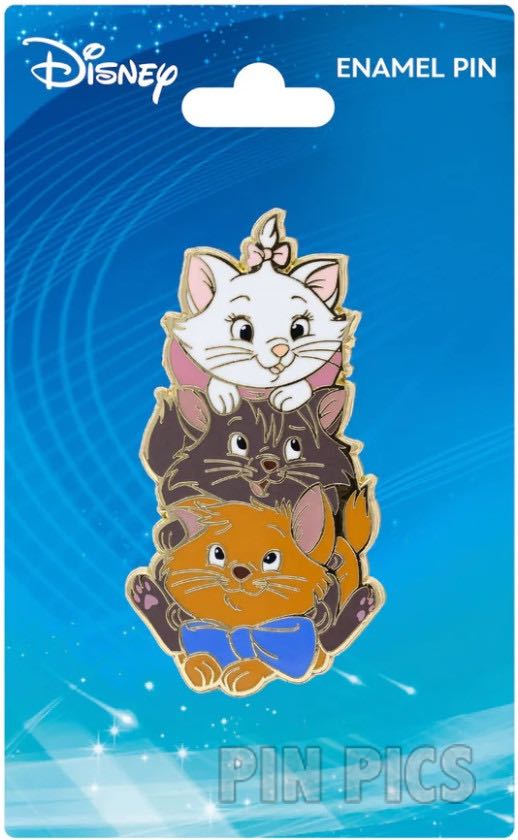 Aristocats - PALM - Marie, Berlioz, Toulouse - Totem Pole - Pin pin collectible - Main Image 2
