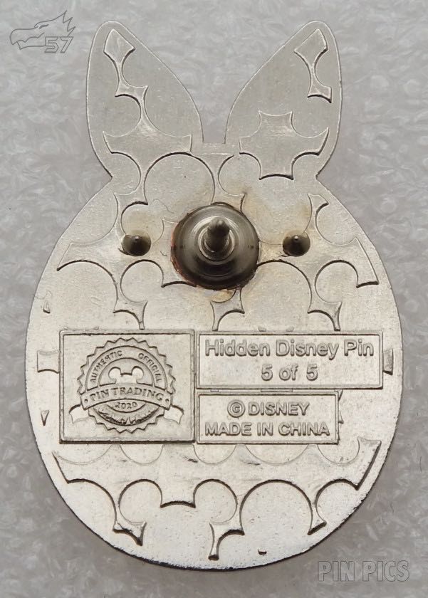 Alice in Wonderland - White Rabbit - Rabbit Eggs - Hidden Mickey - Hidden Mickey pin collectible - Main Image 2