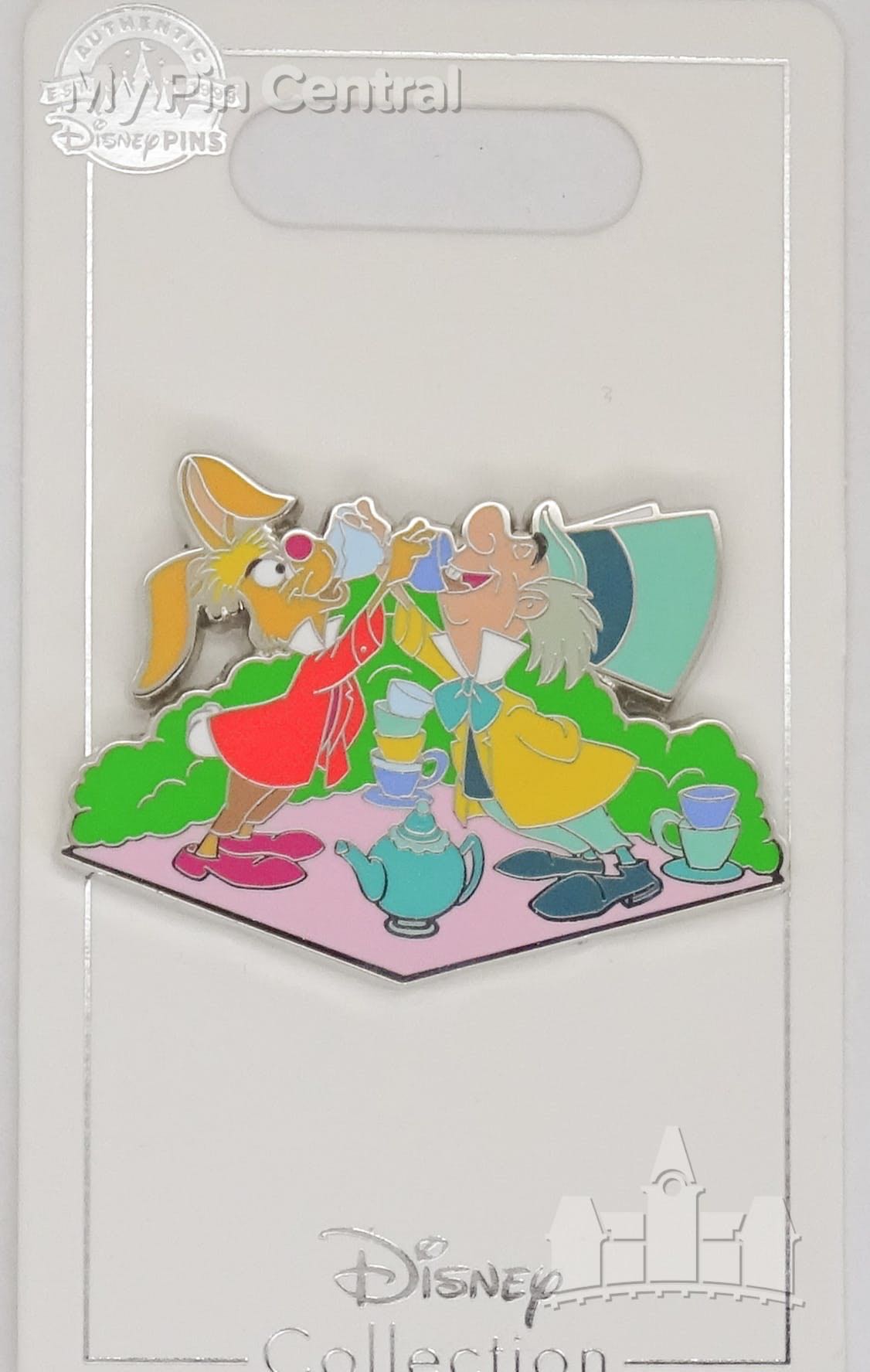 Alice in Wonderland - March Hare and Mad Hatter - 2022  pin collectible - Main Image 3