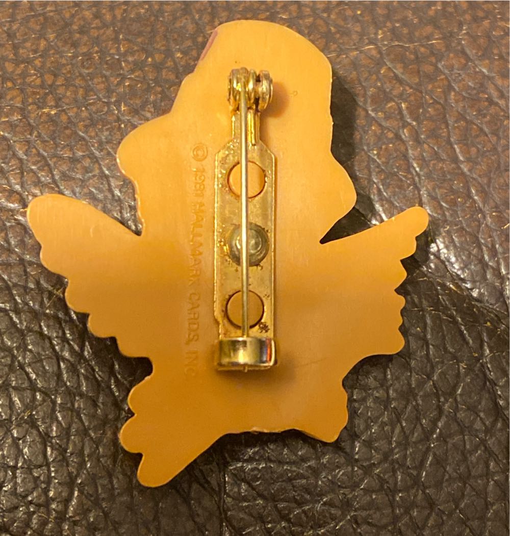 1981 Hallmark Pilgrim Bird Lapel Pin - Collectible Lapel Pin pin collectible - Main Image 2