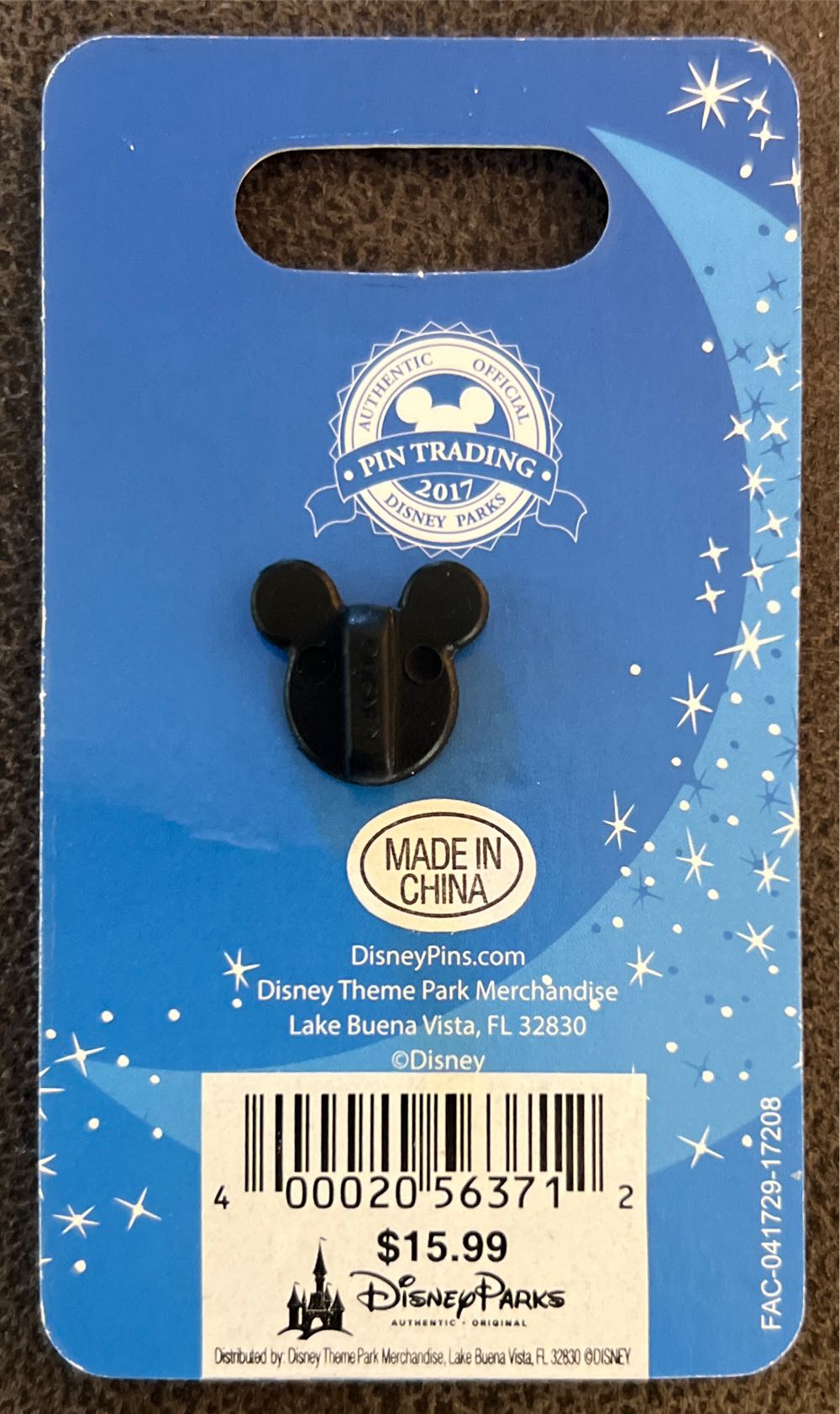 Dvc Epcot Moonlight Magic  pin collectible [Barcode 400020563712] - Main Image 2