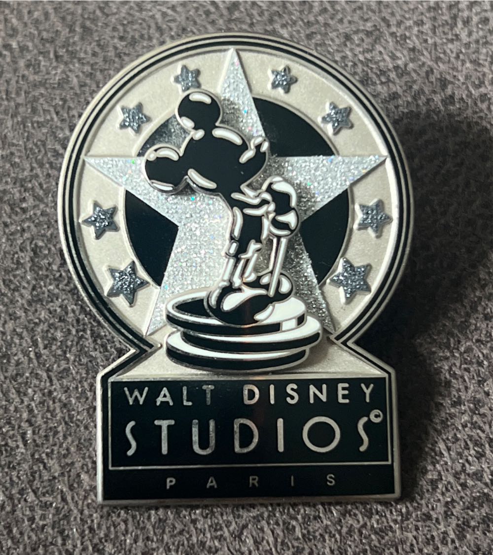 Disney D23 Expo Belle Princess Le 400 Glitter Pin Wdi Mog Mickey’s Glendale