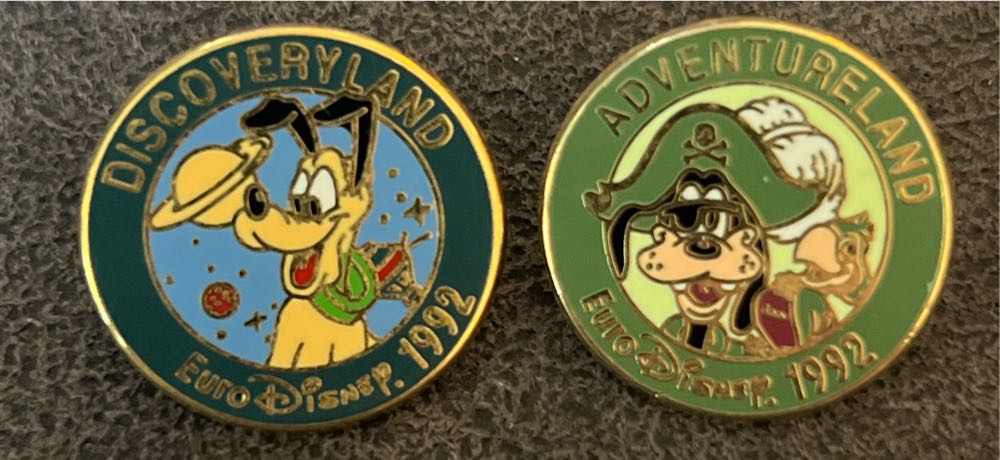 EuroDisney 1992  pin collectible - Main Image 2