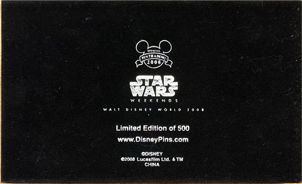 Star Wars Weekends 2008 Stormtrooper Pin Set - Boxed Set pin collectible [Barcode 400109063911] - Main Image 3