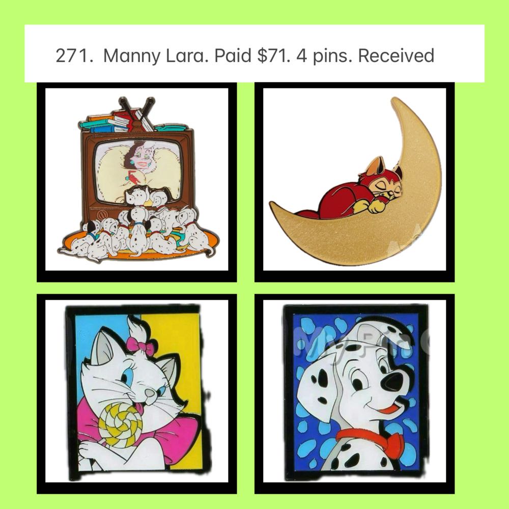 ZZZ269-272  pin collectible - Main Image 3