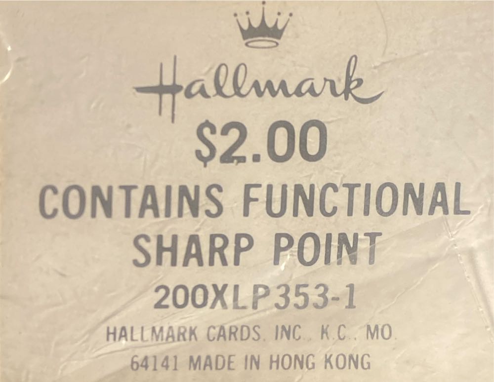 Hallmark Christmas Owl - Collectible Lapel Pin pin collectible - Main Image 2