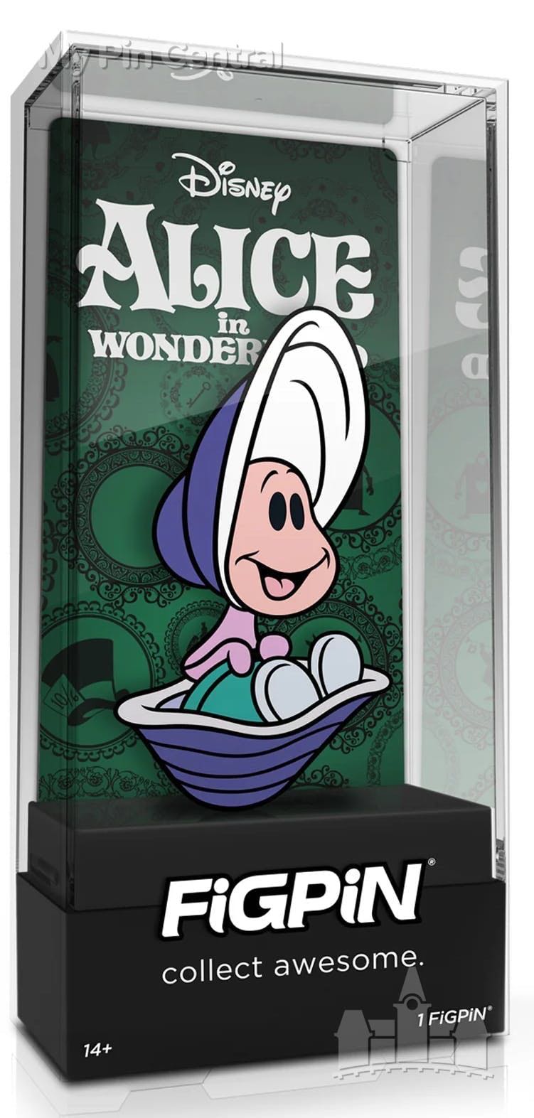 Alice in Wonderland - FigPin Oyster in Shell - PALM  pin collectible - Main Image 2