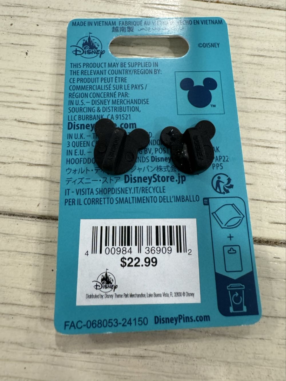 The Little Mermaid, 35Th Anniversary Ariel And Flounder  pin collectible [Barcode 400984369092] - Main Image 2