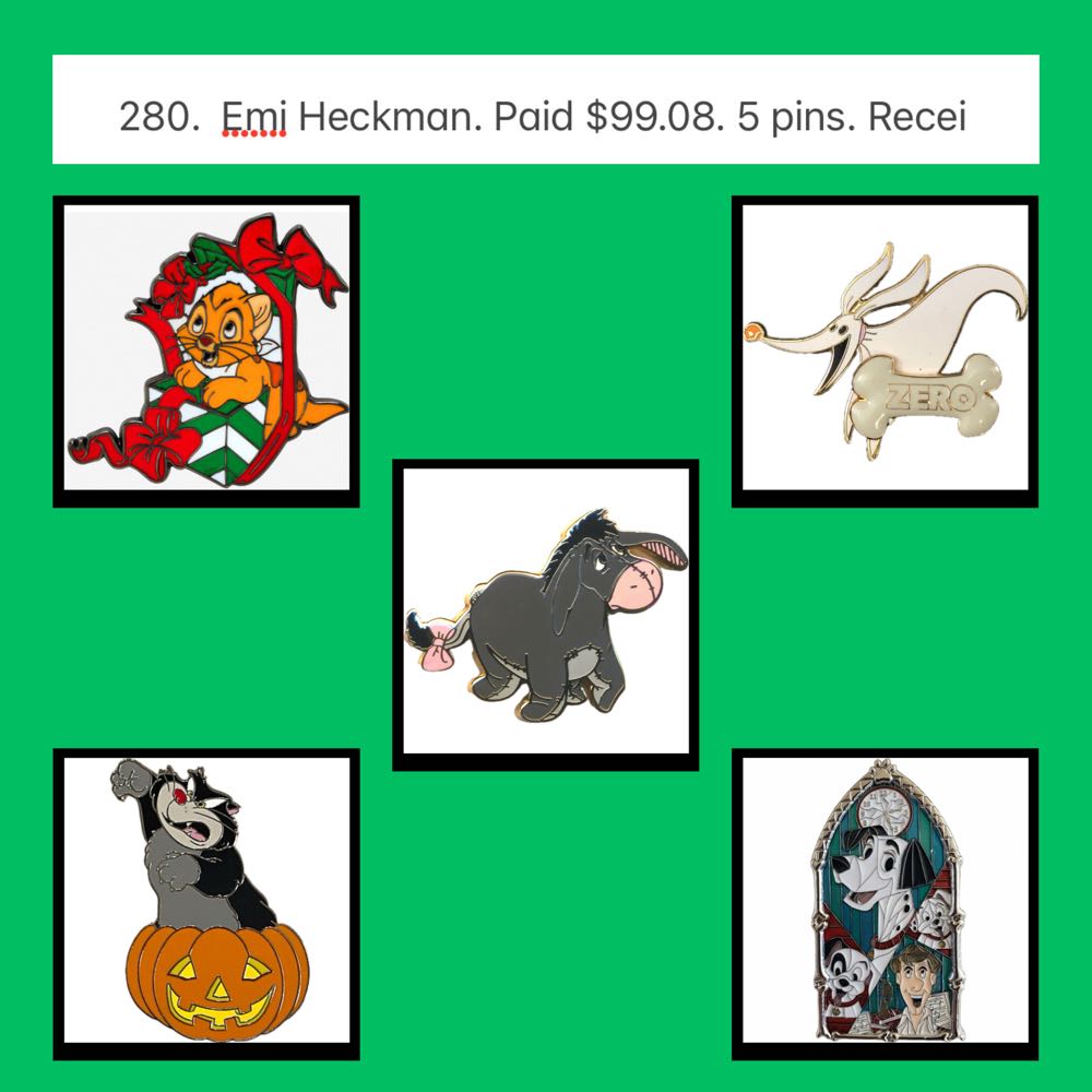 ZZZ277-280  pin collectible - Main Image 4