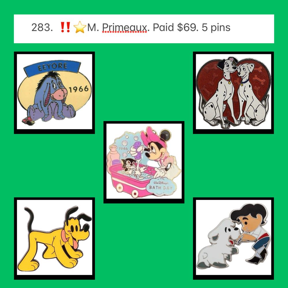 ZZZ281-284  pin collectible - Main Image 3