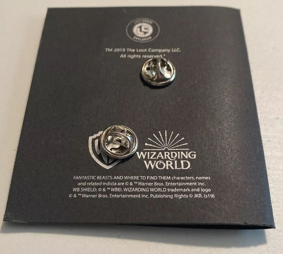 Occamy Enamel Pin Fantastic Beasts  Harry Potter  Wizarding World Loot Crate 2019 - Collectible Enamel Pin pin collectible - Main Image 2