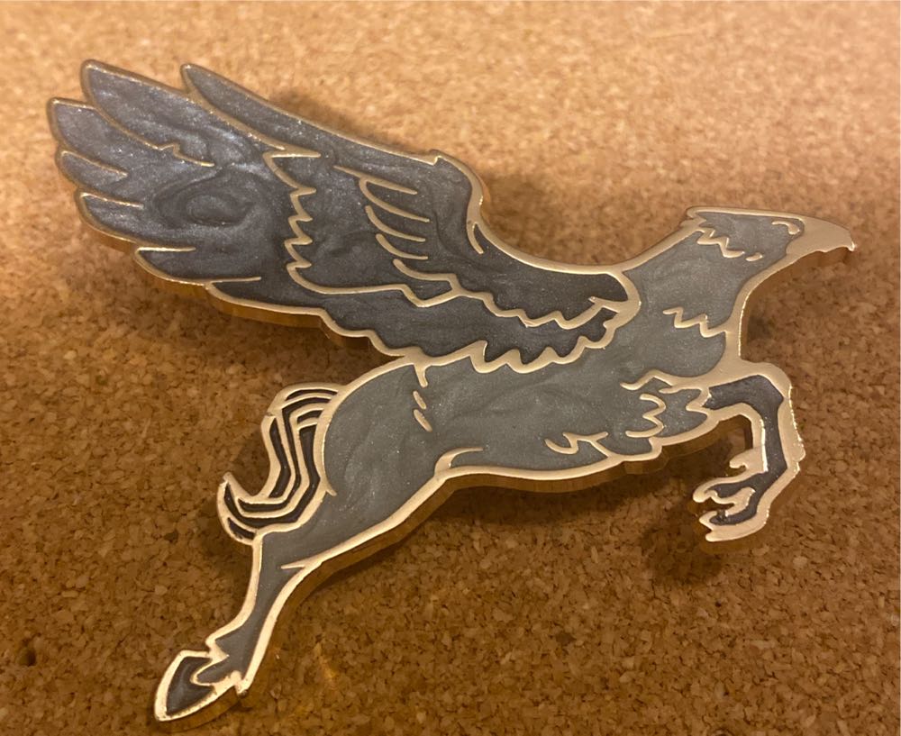 Loot Crate Harry Potter Wizarding World lapel pin, Buckbeak, magical creatures 2019 - Collectible Enamel Pin pin collectible - Main Image 3