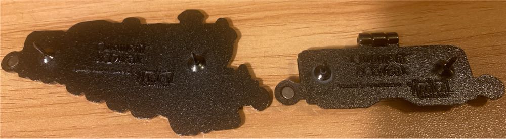 NEW LitJoy Magical Crate Harry Potter Oddment & Tweak Hogwarts Express Train Pin - Collectible Enamel Pin pin collectible - Main Image 3