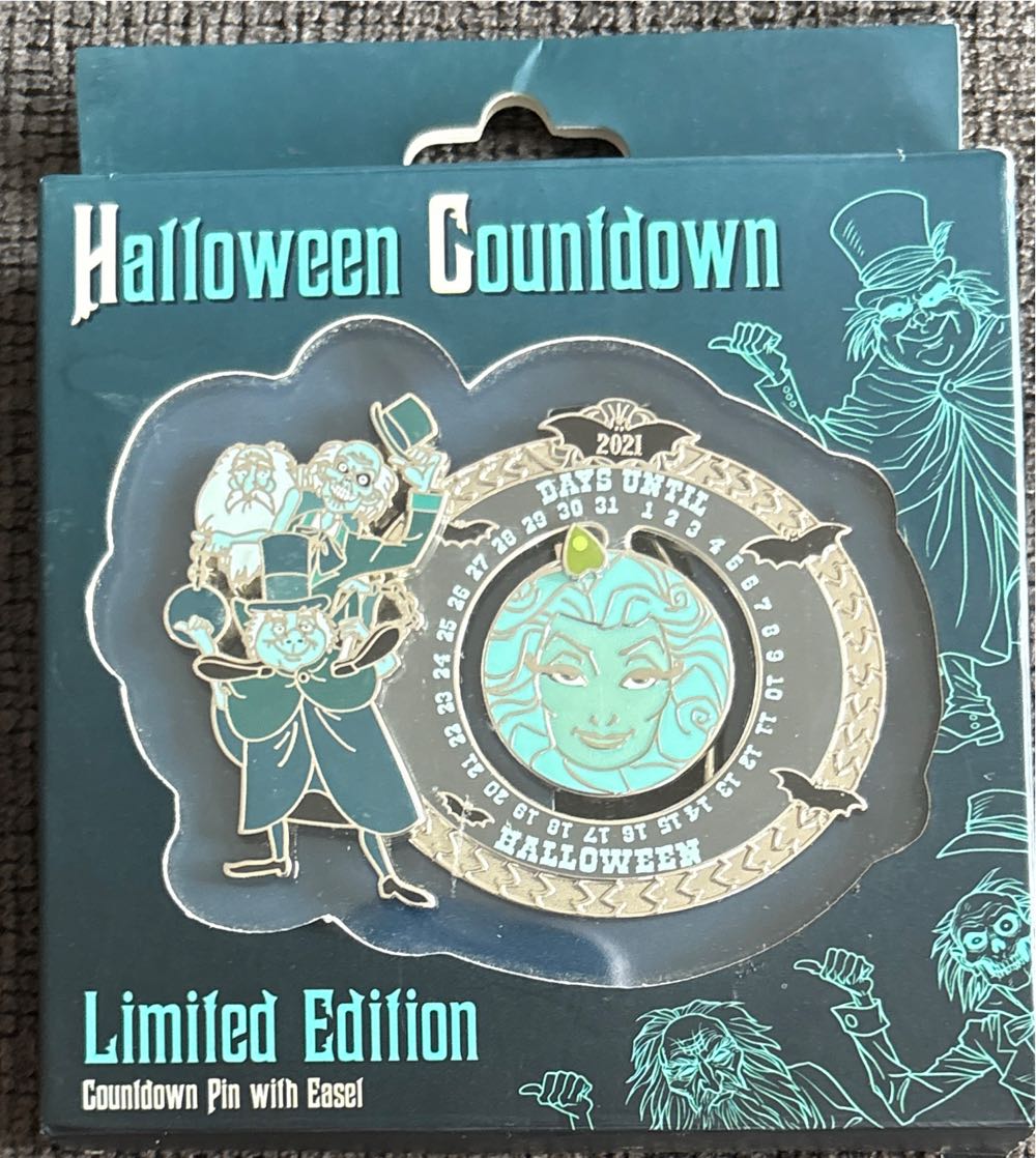 Countdown Haunted Mansion Halloween - Disney Pin pin collectible [Barcode 400939915275] - Main Image 3