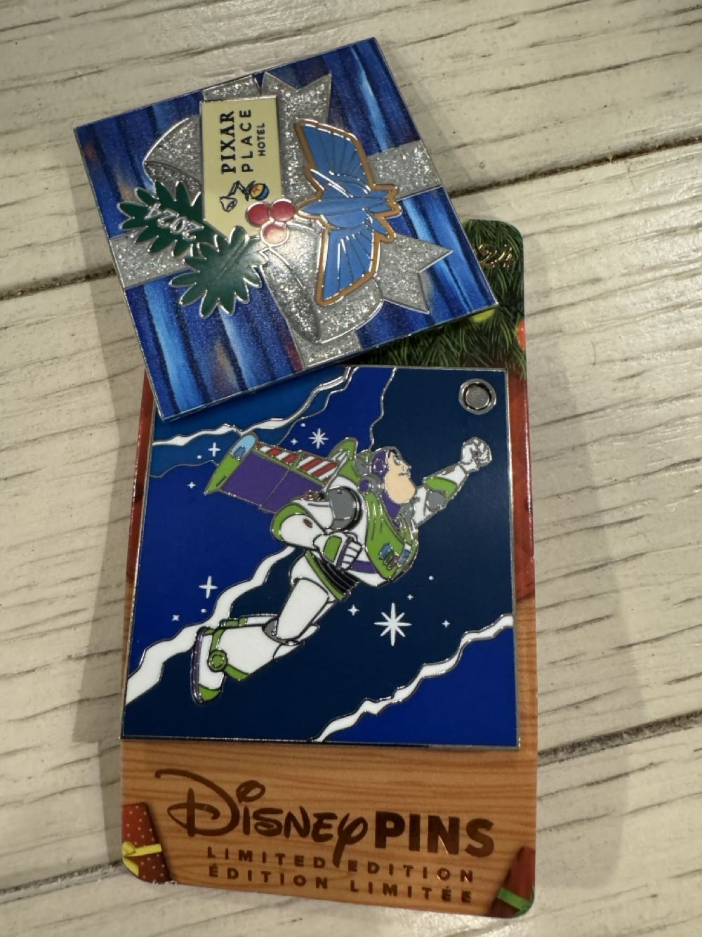 Christmas 2024, Disneyland Hotel Series, Pixar Place - Hotel pin collectible [Barcode 400983670632] - Main Image 2