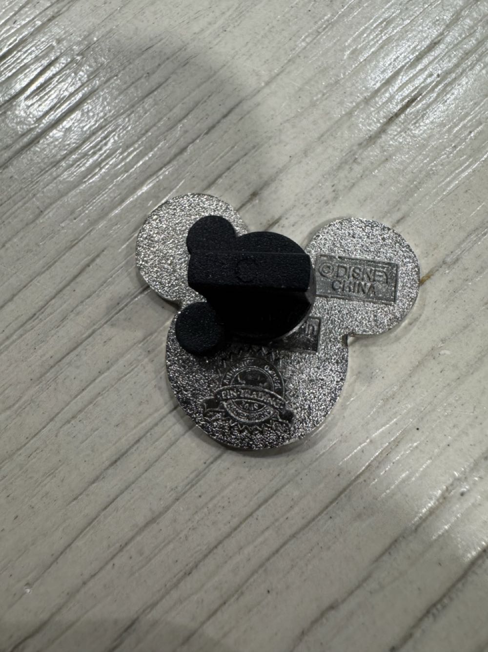 Mickey ears icon, Three Triangles , classic D flag  pin collectible - Main Image 2