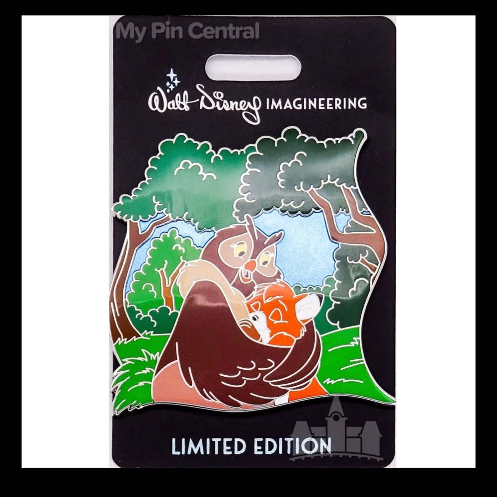 Fox & Hound-Family  pin collectible - Main Image 3