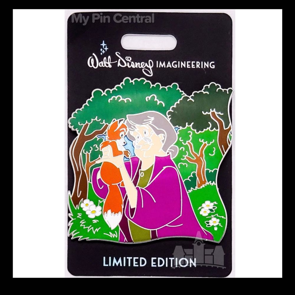 Fox & Hound-Family  pin collectible - Main Image 3