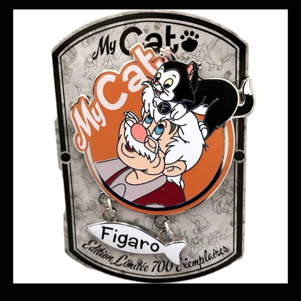 Figaro & Gippetto  pin collectible - Main Image 2