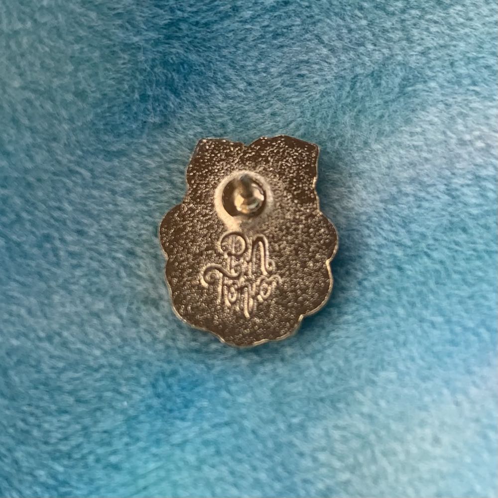 Blackberry Mini Pin - Hard Enamel, Glitter, Gold Plating pin collectible - Main Image 2