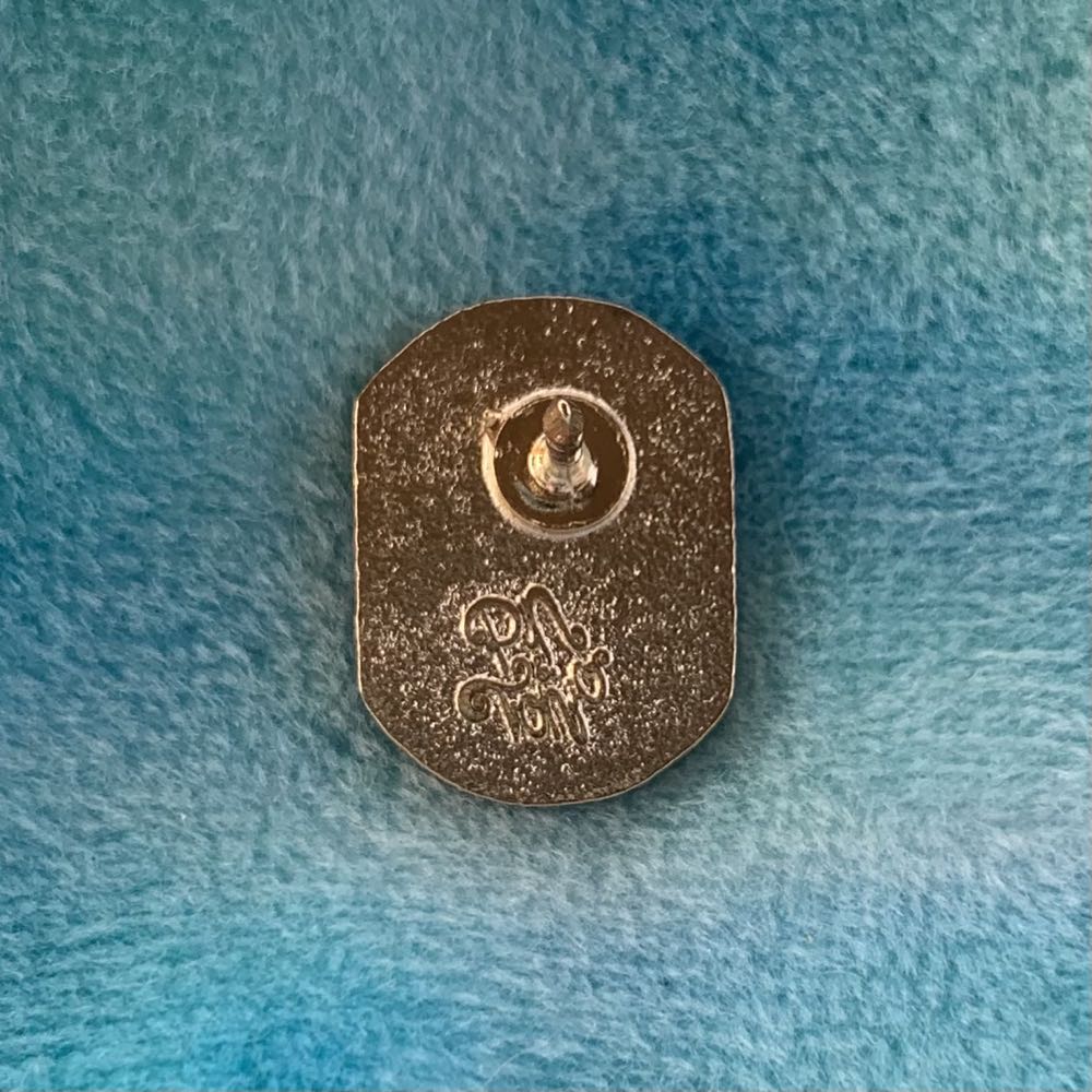 Green Stone Mini Pin - Hard Enamel, Glitter, Gold Plating pin collectible - Main Image 2