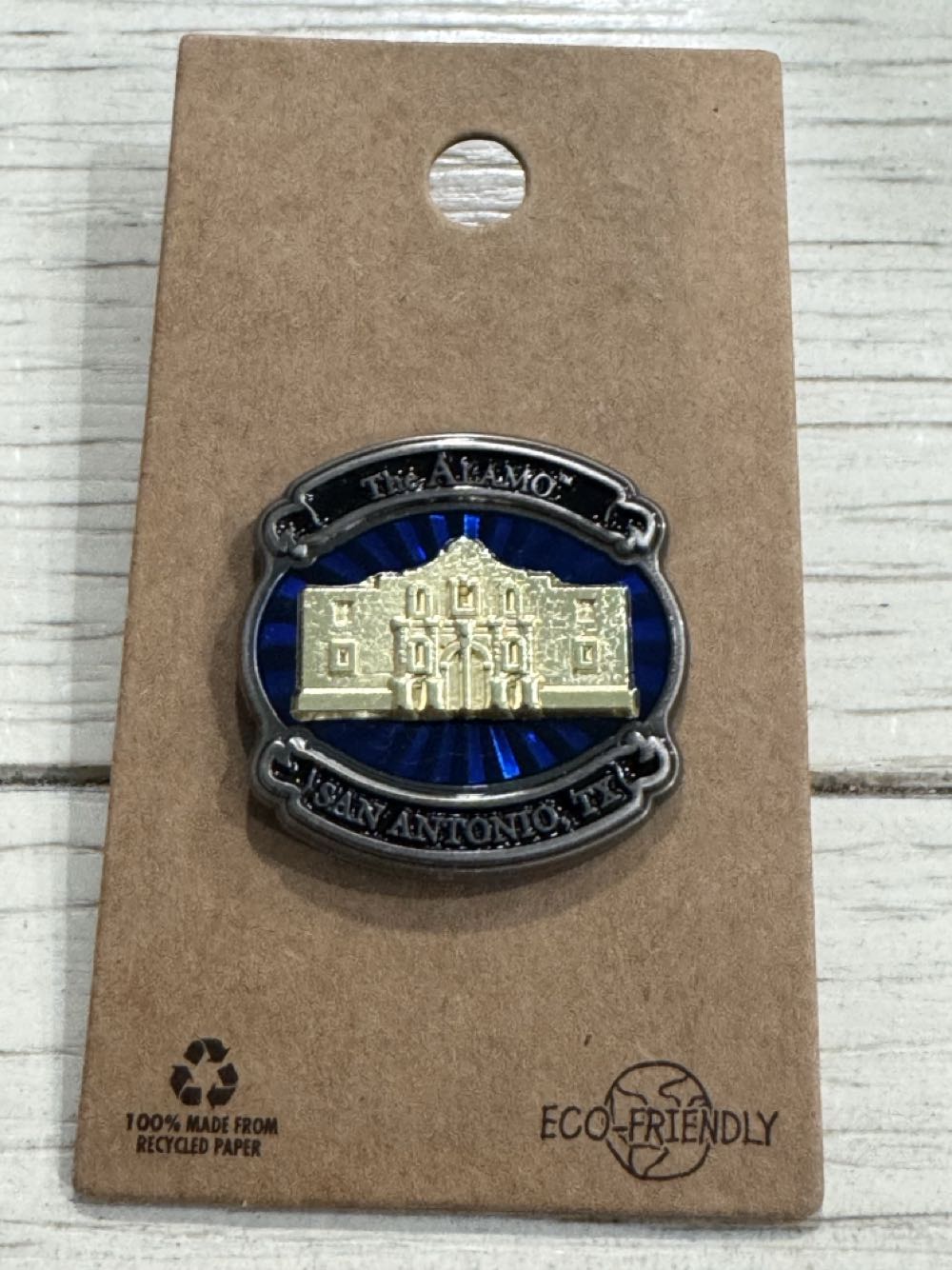 The Alamo, San Antonio, Texas  pin collectible [Barcode 400007713451] - Main Image 2