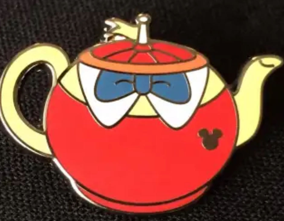 #Alice in Wonderland Teapots  pin collectible - Main Image 2