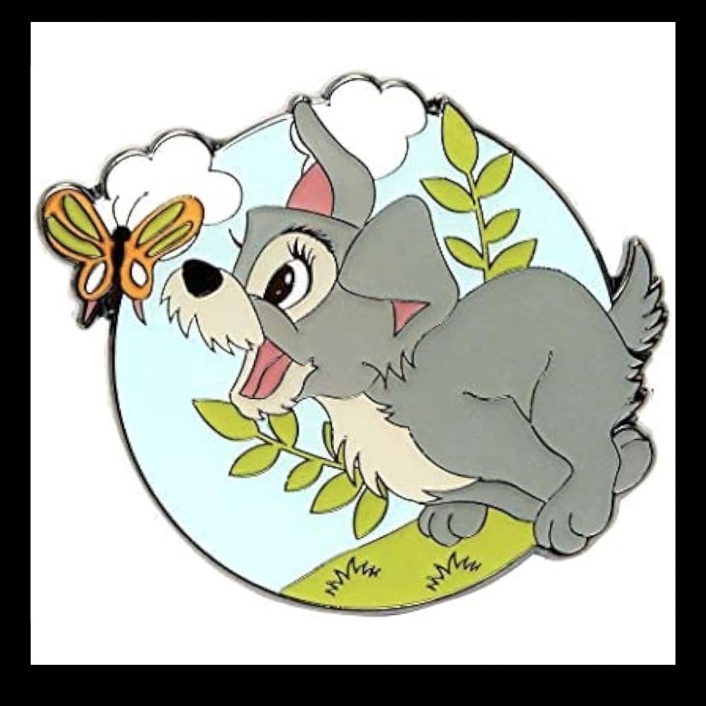 Disneyland Paris Stitch Maleficent Fire Dragon Pin Trading Badge Disney Parks