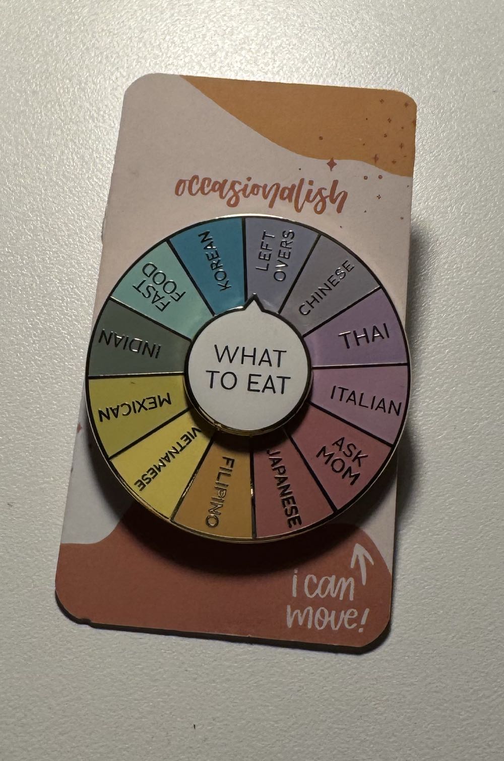 What to Eat  pin collectible - Main Image 2
