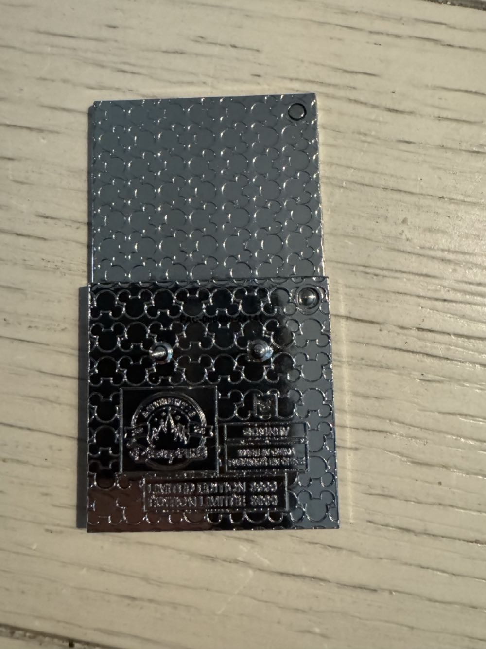 Christmas 2024 Animal Kingdom Lodge. Christmas Present, Pumbaa And Ramona - Hotel pin collectible [Barcode 400983671080] - Main Image 3