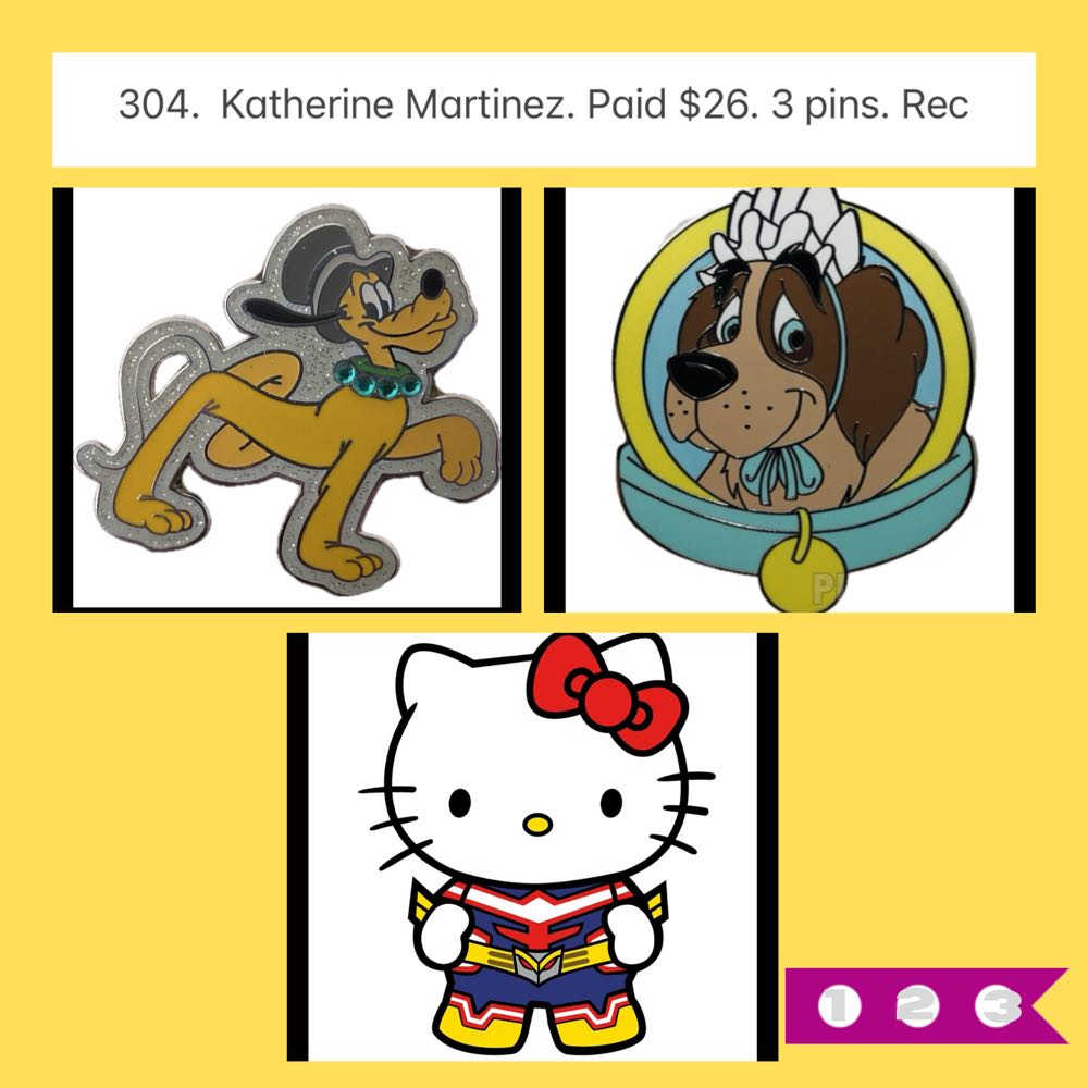 ZZZ301-304  pin collectible - Main Image 4