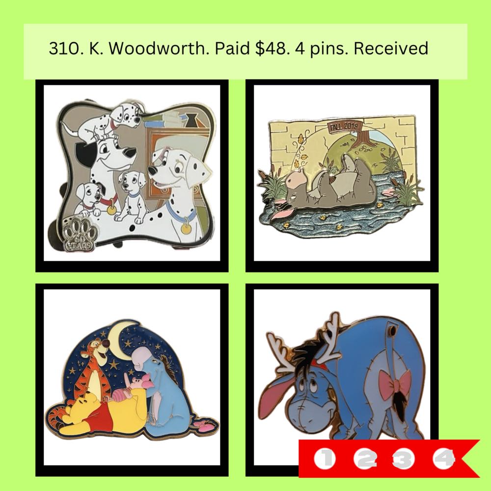 ZZZ309-312  pin collectible - Main Image 2