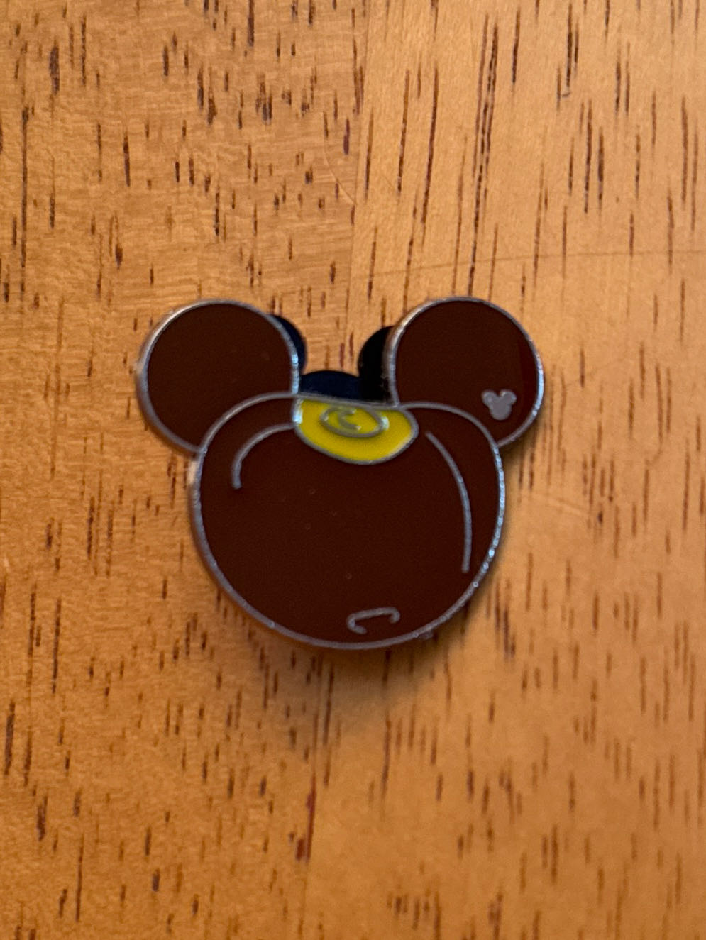 Disney Princess Heart Locket Pin Trading 2008 Gold Pink Hinged