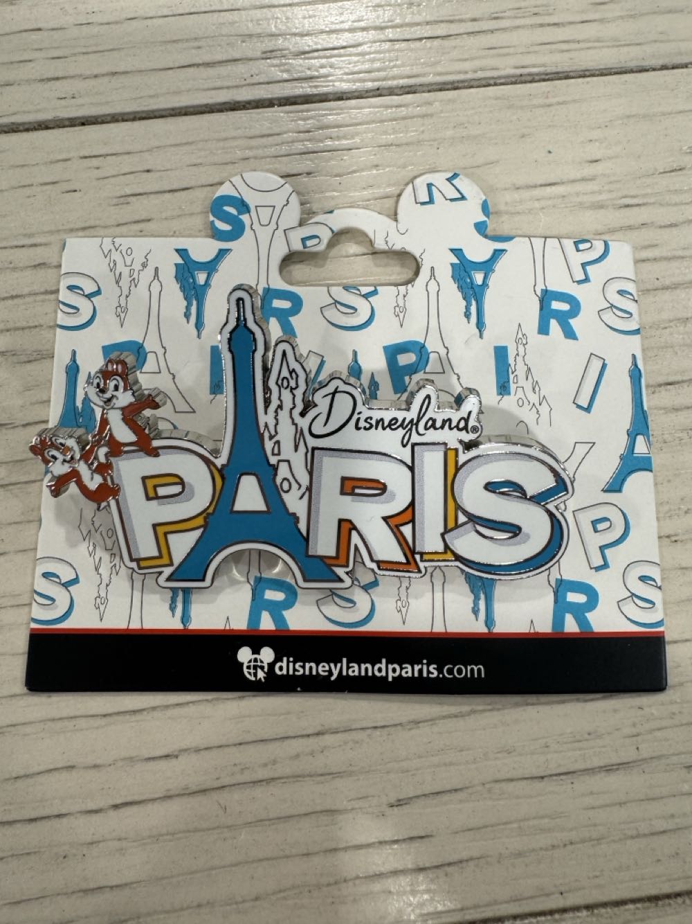 DLP Chip And Dale Disneyland Paris  pin collectible [Barcode 2078010240523] - Main Image 2