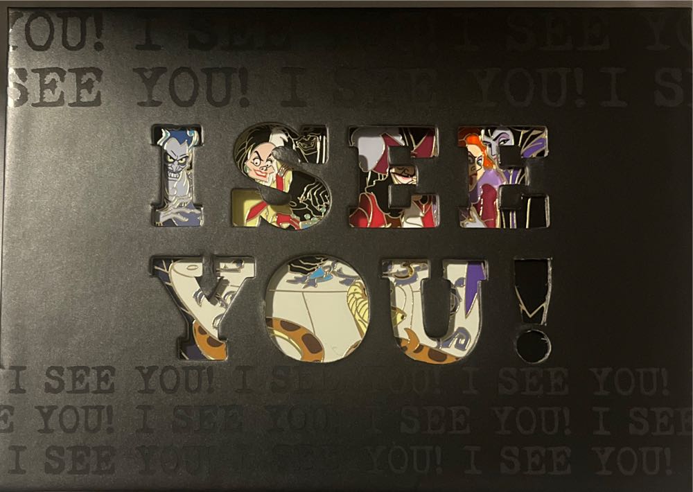 Group Of Villains I See You Jumbo  pin collectible [Barcode 2078210232397] - Main Image 2