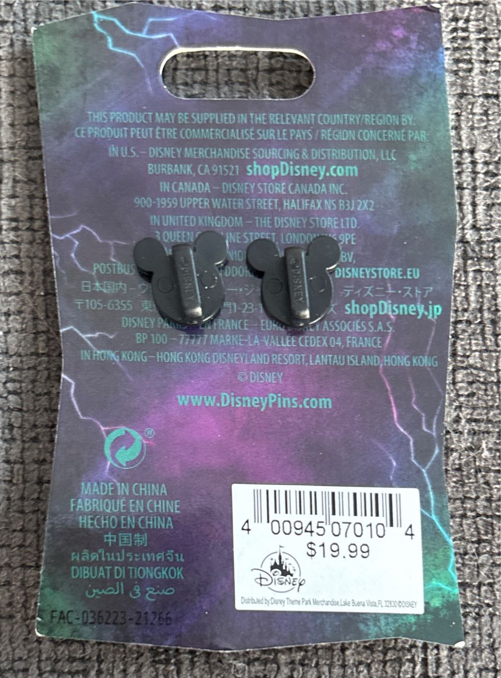 Evil Queen Old Hag Our Transformation Story Evil Queen Old Hag - Disney Pin pin collectible [Barcode 400945070104] - Main Image 4