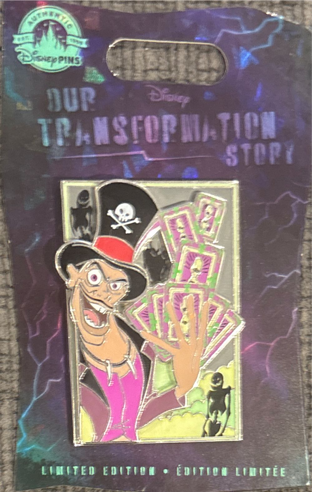 Dr. Facillier Our Transformation Story - Disney Pin pin collectible [Barcode 400946517110] - Main Image 3
