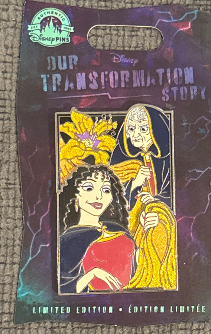 Mother Gothel Our Transformation Story - Disney Pin pin collectible [Barcode 400948521153] - Main Image 3