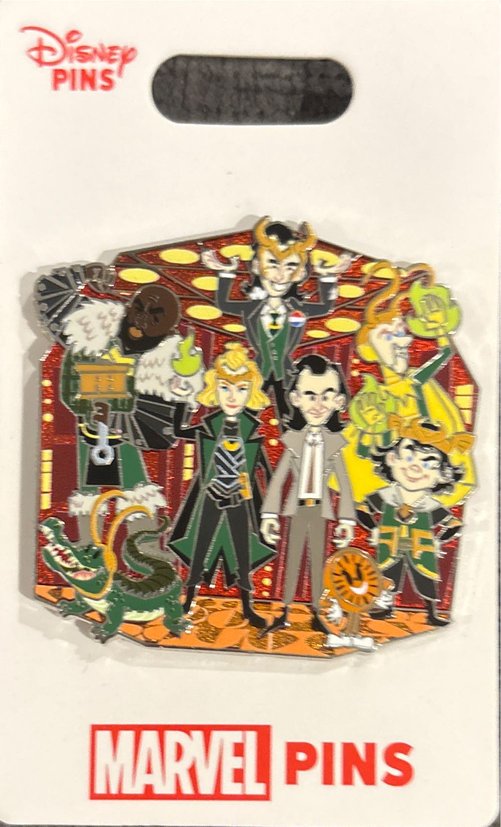 Disney Parks Marvel Loki Family - Disney Pin pin collectible [Barcode 400953668010] - Main Image 3