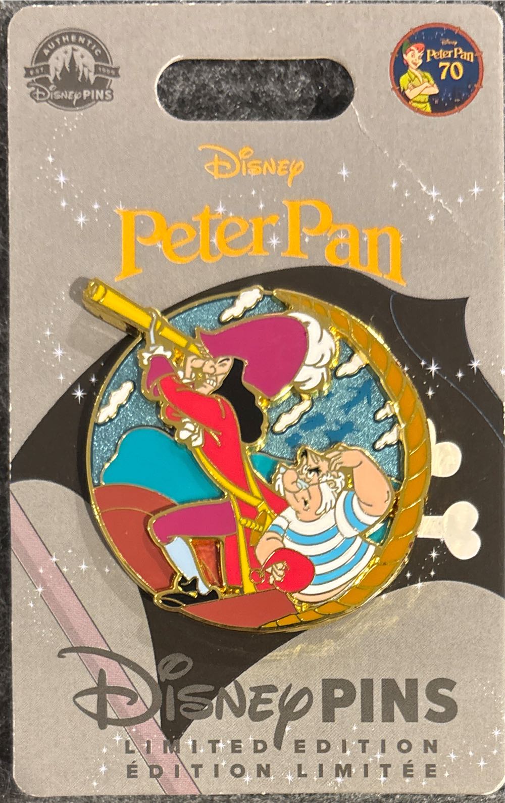 Captain Hook And Mr. Smee - Disney Pin pin collectible [Barcode 400953769427] - Main Image 3
