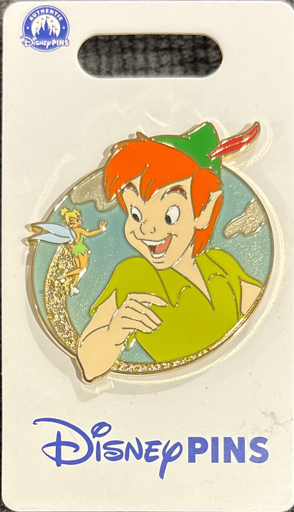 Disneyland - Peter Pan & Tinker Bell spreading Pixie Dust - Disney pin collectible [Barcode 400987020037] - Main Image 3