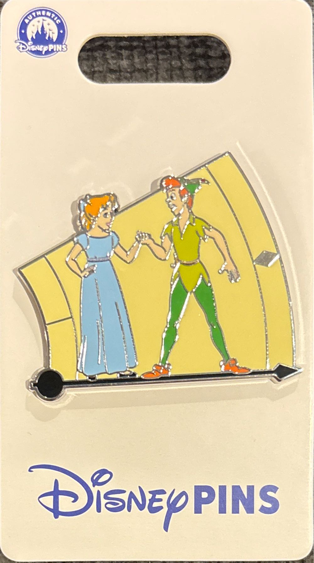 Peter Pan & Wendy Standing On Big Ben - Disney pin collectible [Barcode 400987020044] - Main Image 3