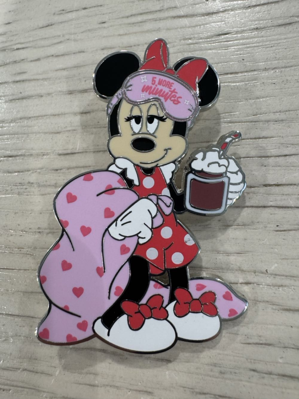 DLP Minnie Mouse Reveil Disneyland Paris  pin collectible [Barcode 2078010250386] - Main Image 2